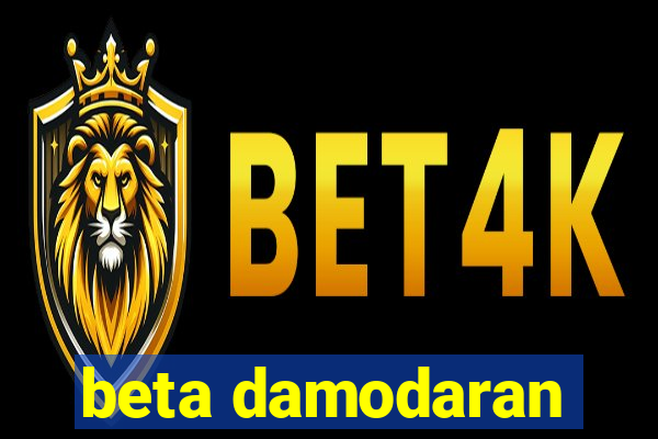 beta damodaran